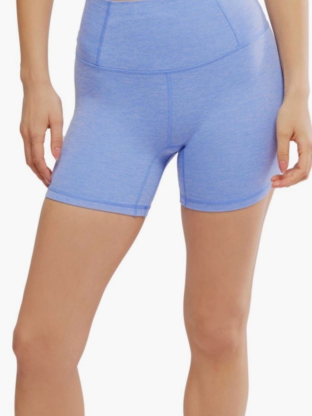 FP Movement by Free People Lilac High-Rise Bike Shorts NWT